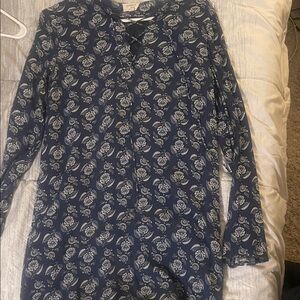 Everly Navy Floral Dress